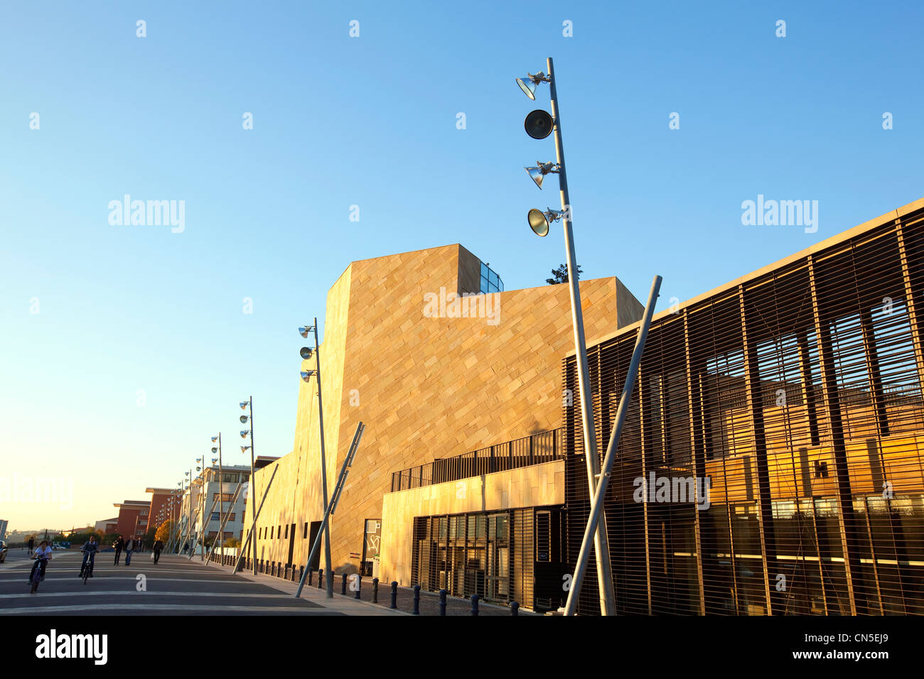 France, Bouches du Rhone, Aix en Provence, Grand Théâtre de Provence par l'architecte Vittorio Gregotti Banque D'Images