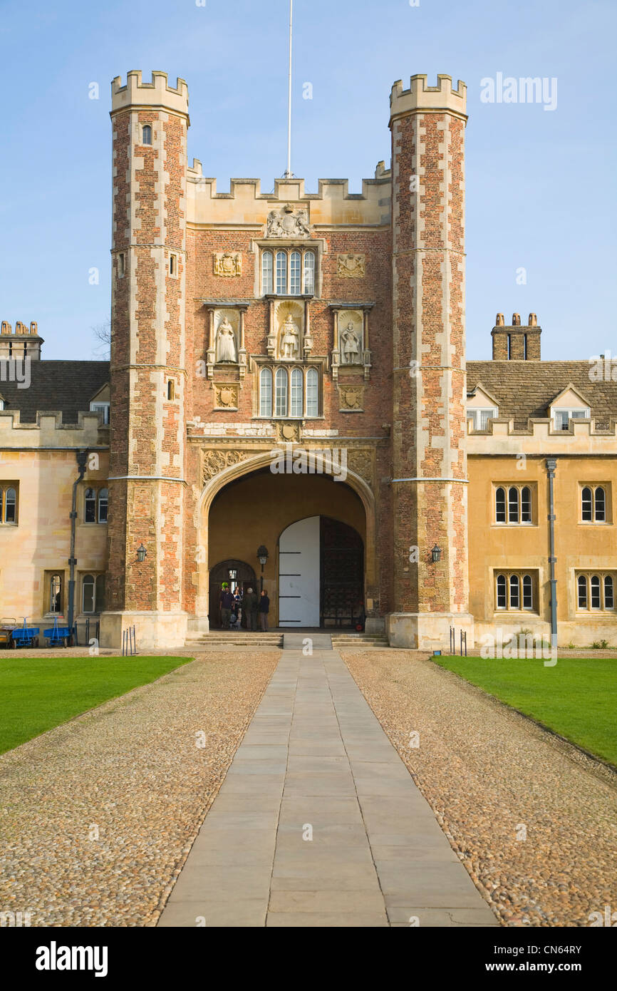 Trinity College de l'Université de Cambridge en Angleterre Banque D'Images Trinity College de l'Université de Cambridge en Angleterre Banque D'Images