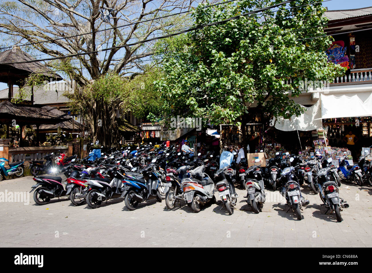 Indonésie Bali motos Banque D'Images