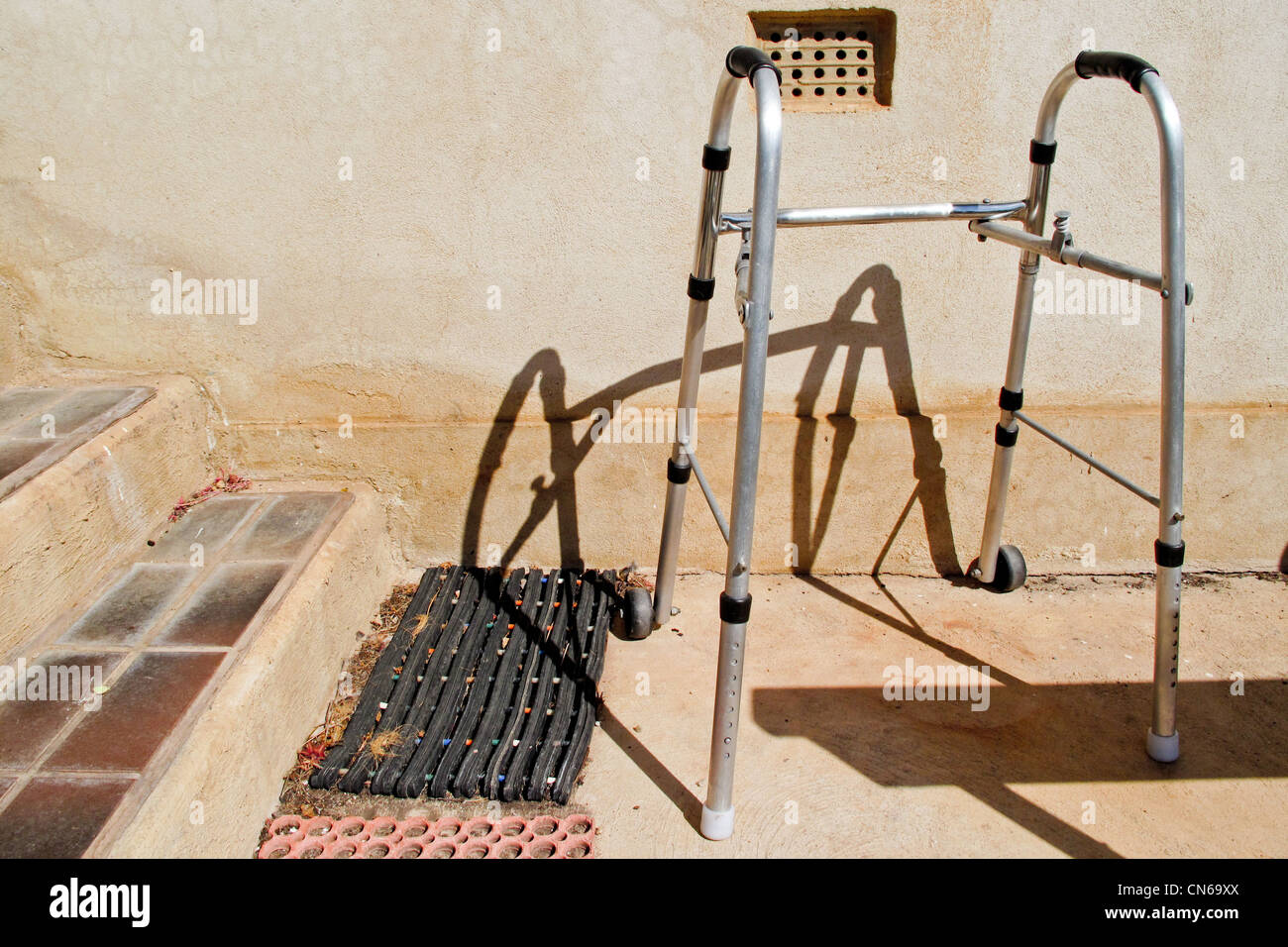 Cadre de marche Banque D'Images