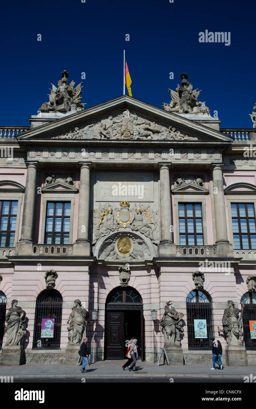 Zeughaus, Musée d'histoire allemande, Unter den Linden, Berlin Banque D'Images