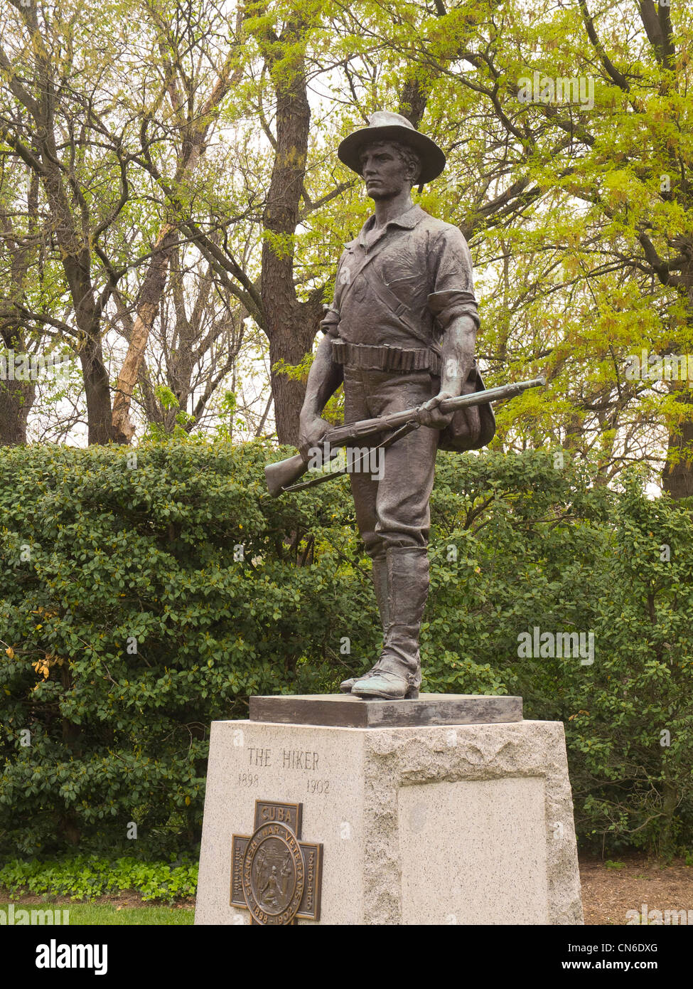 United Espagnol War Veterans Memorial dans le Cimetière National d'Arlington Washington DC Banque D'Images