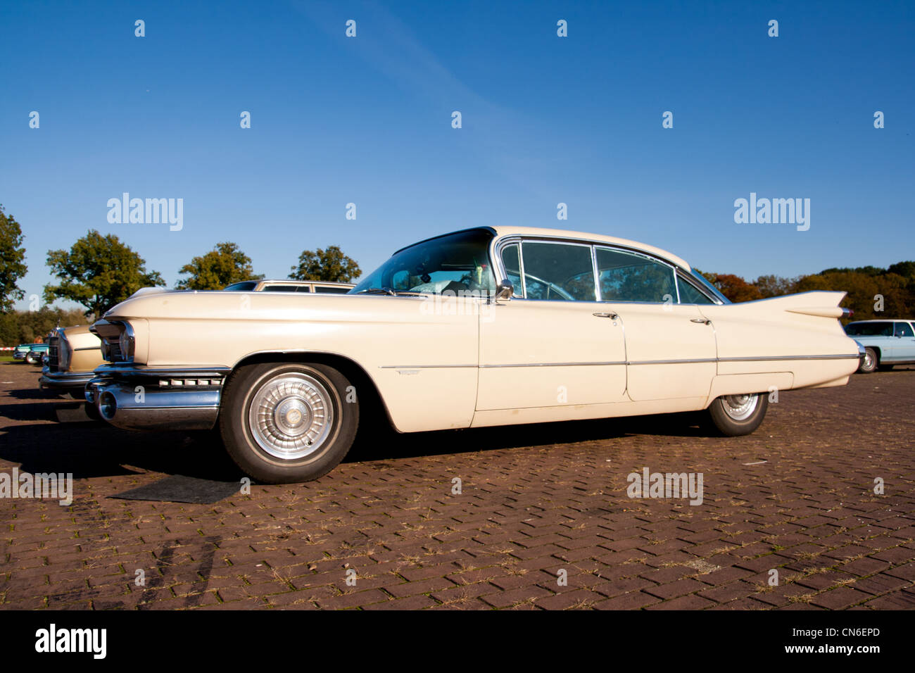 Cadillac Sedan de Ville voiture classique Banque D'Images