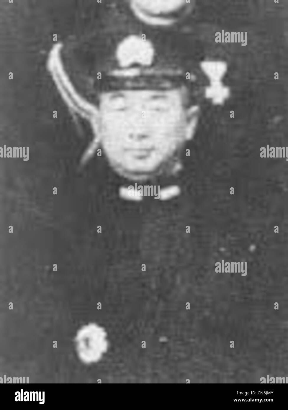 Le Vice-amiral japonais Shoji Nishimura. Banque D'Images