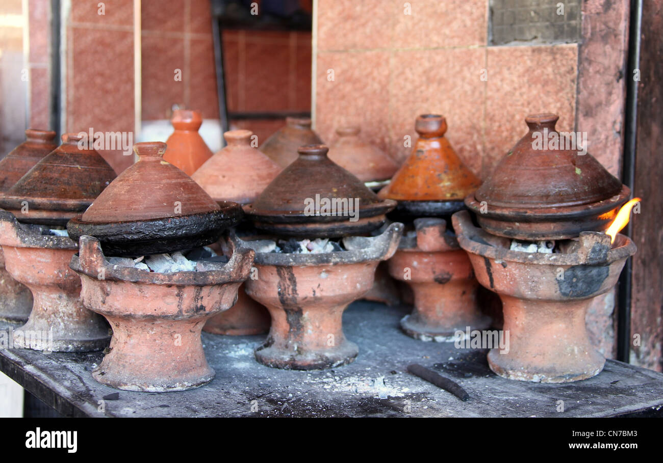 Tagines Banque D'Images