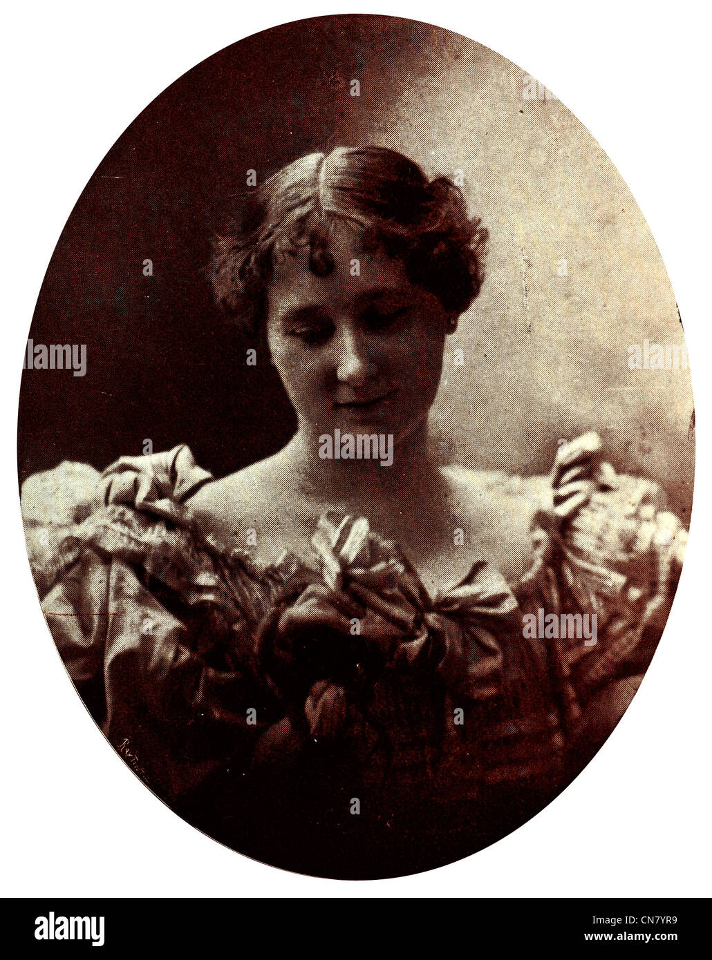 Prabod Hananda Mme Louise Greenidge de Chicago 1900 Banque D'Images