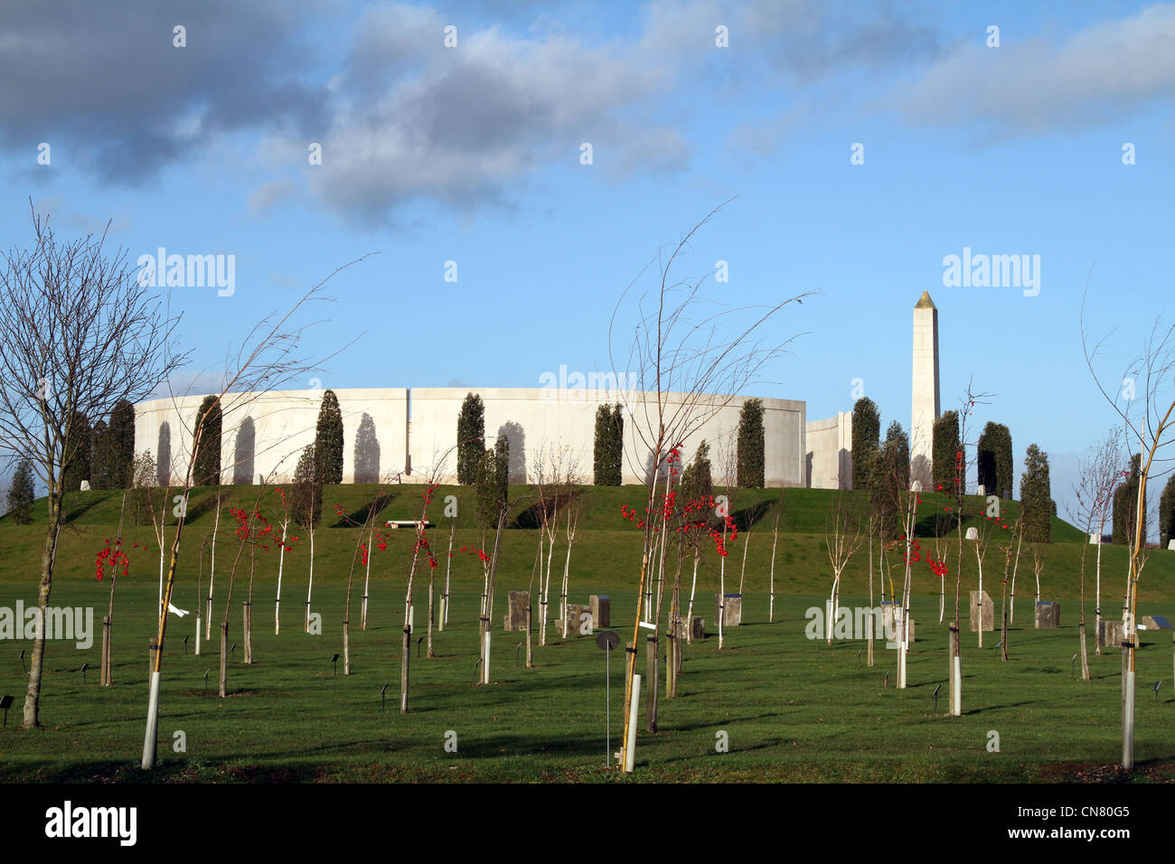 National Memorial Arboretum, Staffordshire Banque D'Images