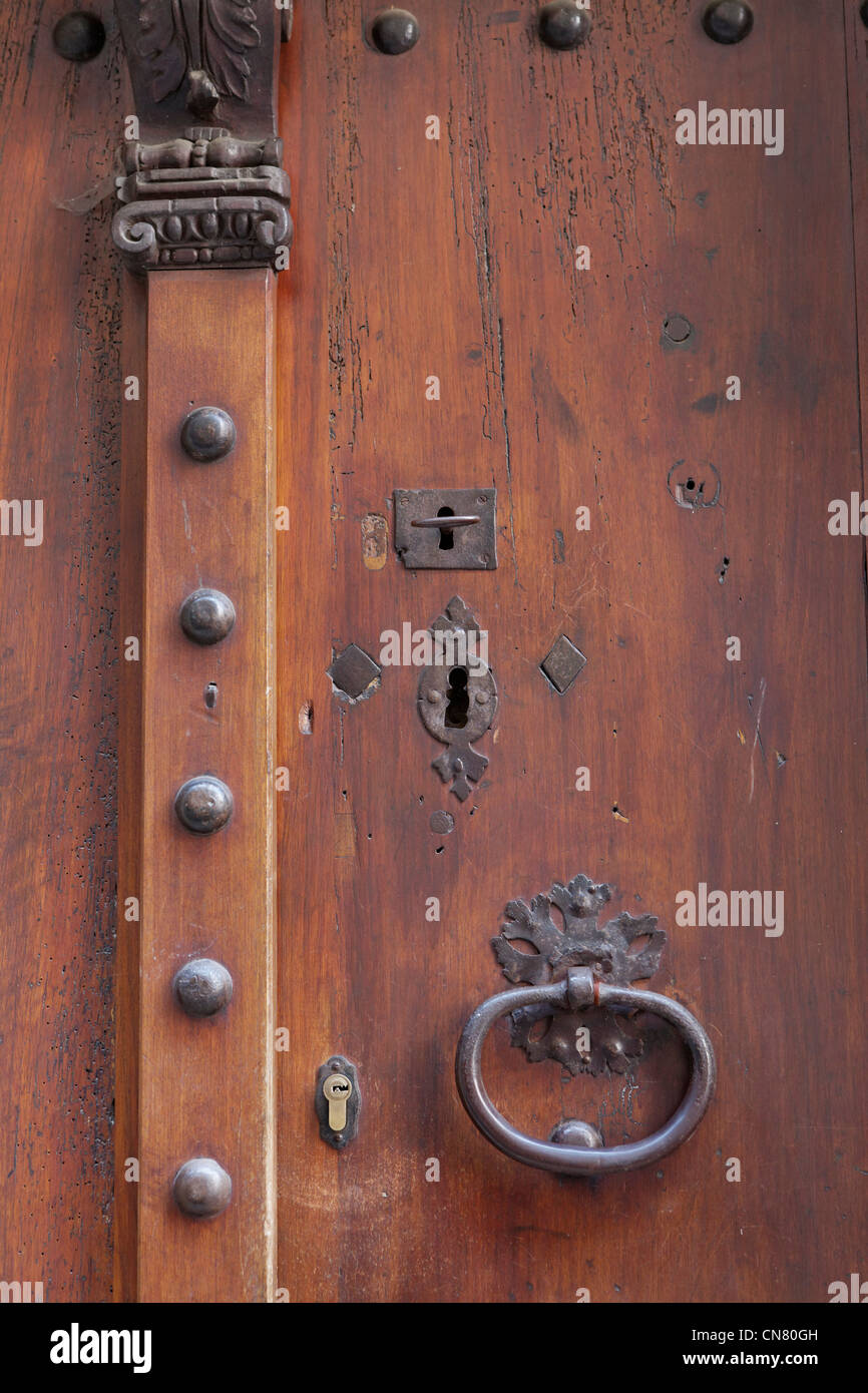 France, Puy de Dome, Vic le Comte, ancienne porte Banque D'Images