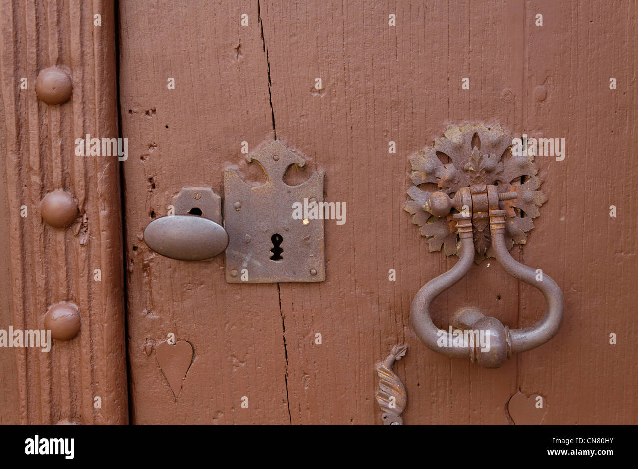France, Puy de Dome, Vic le Comte, ancienne porte Banque D'Images