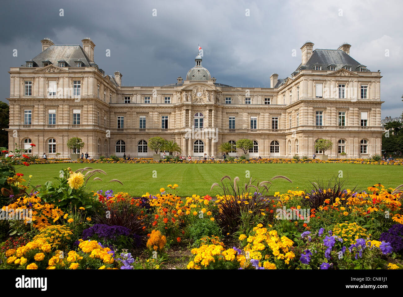 France, Paris, Palais du Luxembourg, le Jardin du Luxembourg Banque D'Images