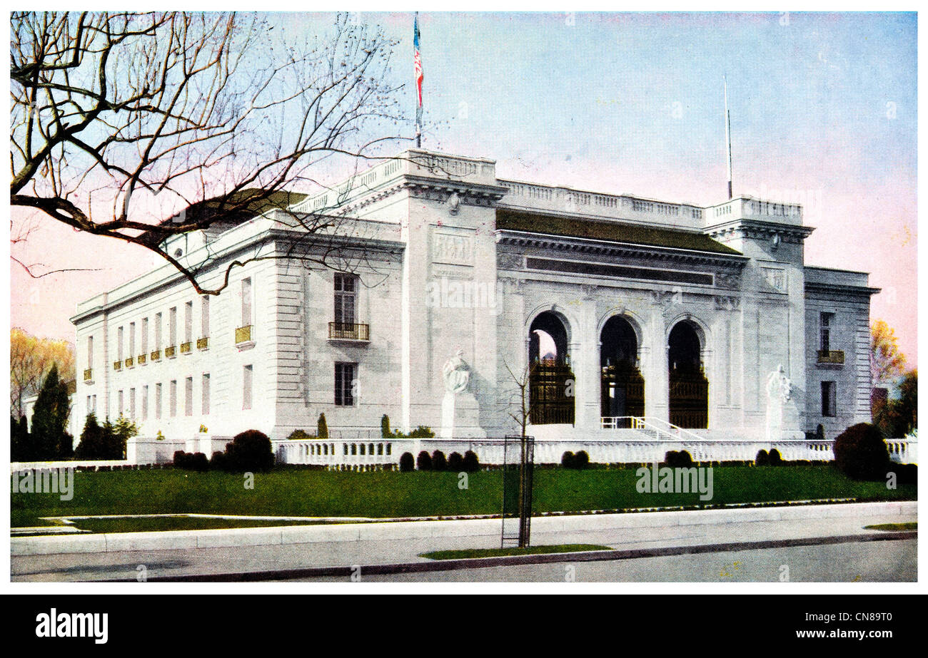 Publié pour la première Union Panaméricaine 1915 17th Street NW C Street NW Constitution Avenue, NW. Washington, D.C. Banque D'Images
