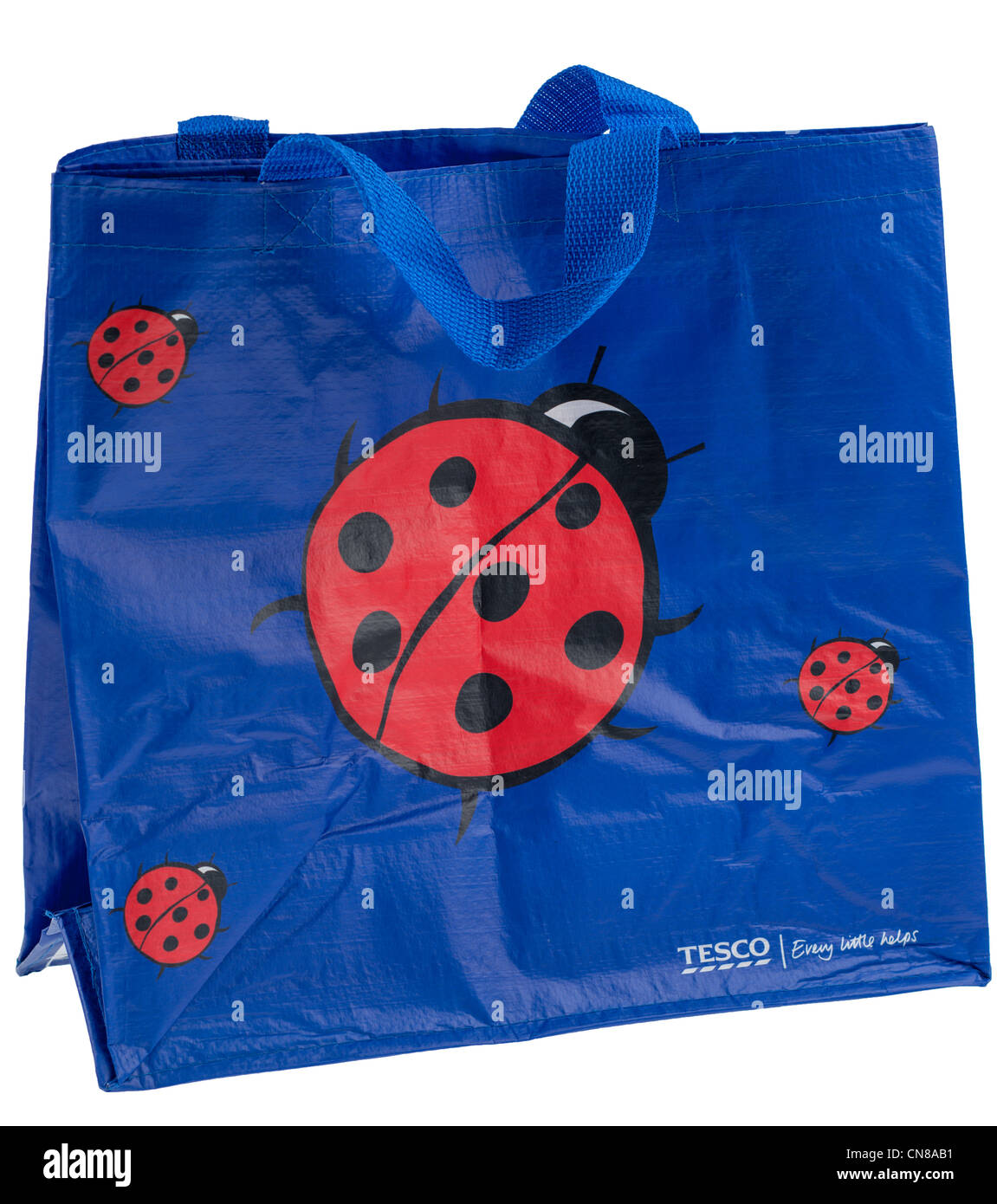 Tesco shopping sac en plastique Banque D'Images