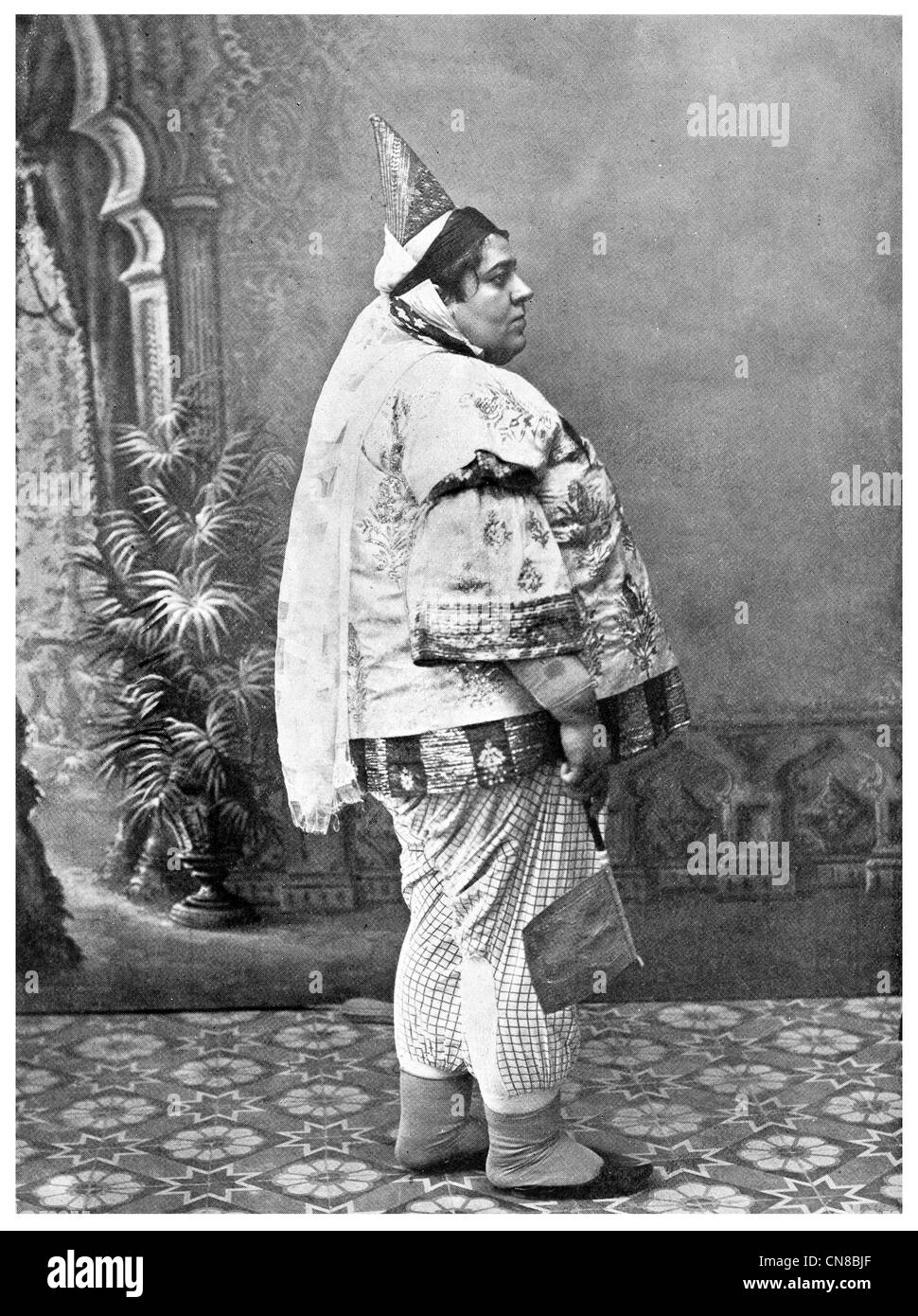 D'abord publié 1914 Tunis beauté juive Banque D'Images