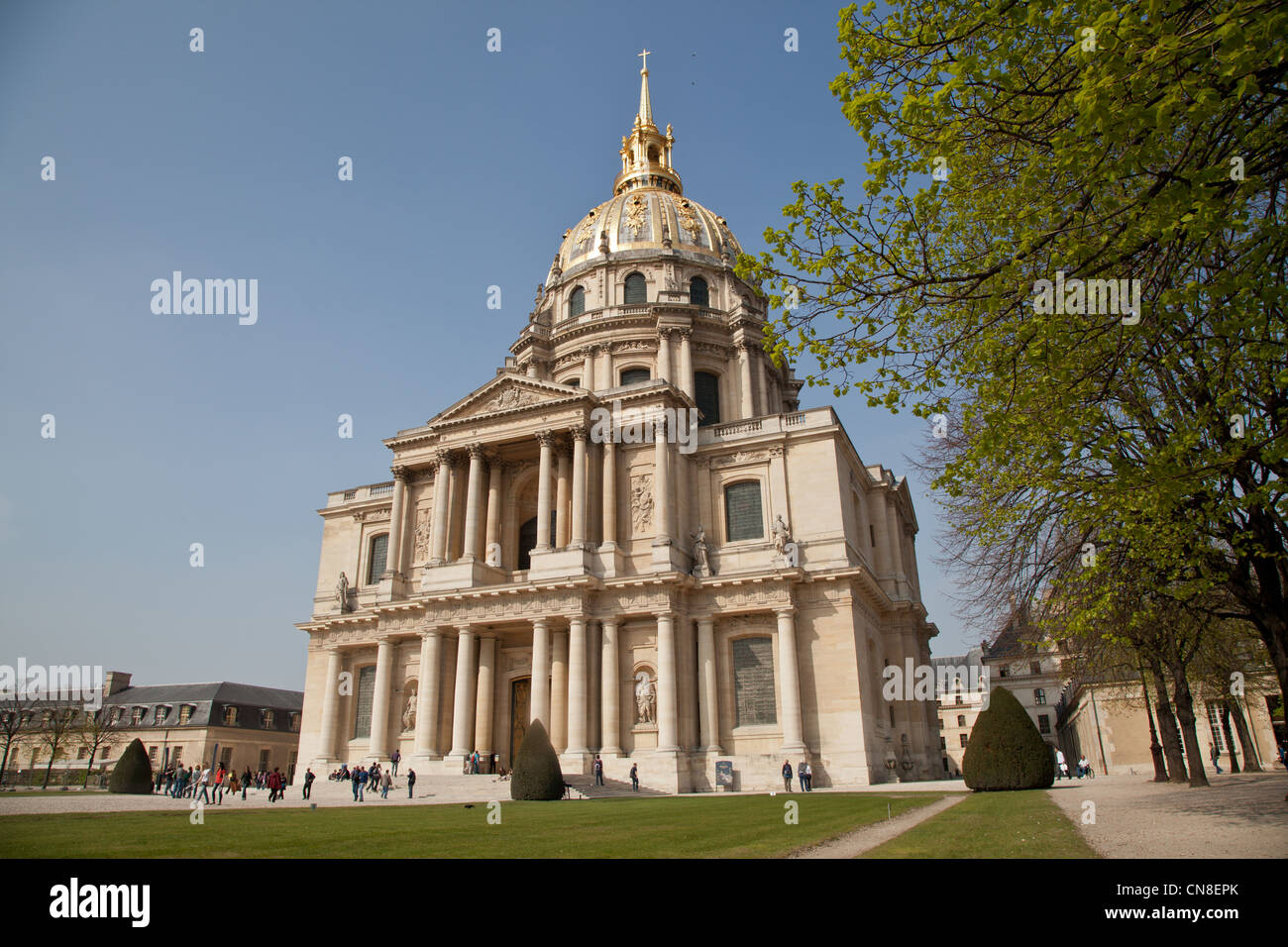 L'Hôtel National des Invalides à Paris Banque D'Images