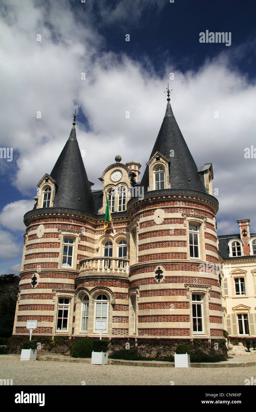 Château de Pékin Epernay Banque D'Images