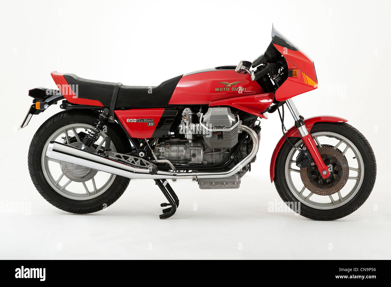 1984 Moto Guzzi 850 Le Mans motorcycle Banque D'Images