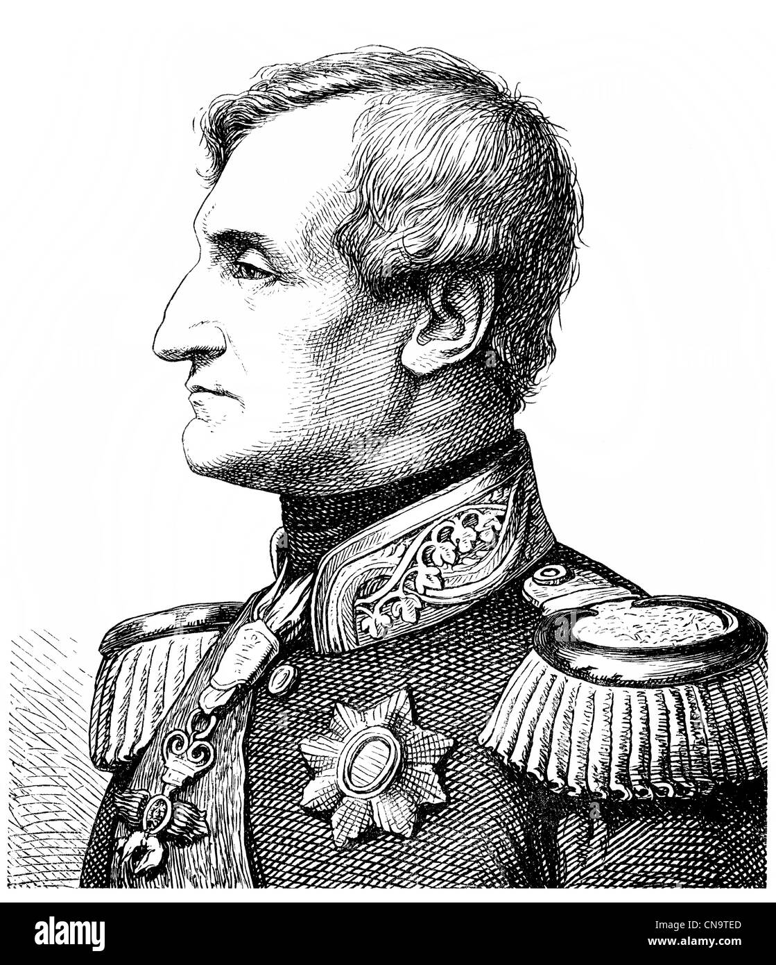 Jean de Saxe, 1801 - 1873, roi de Saxe, sous le pseudonyme de traducteur Jack Kornfield Banque D'Images