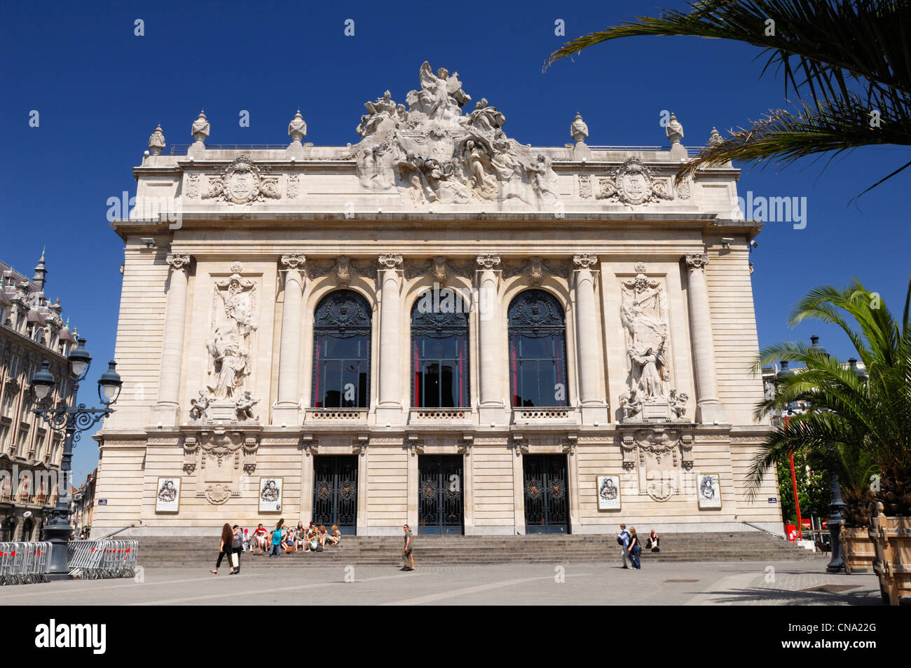 France, Nord, Lille, l'Opéra de Lille (CCI) Banque D'Images