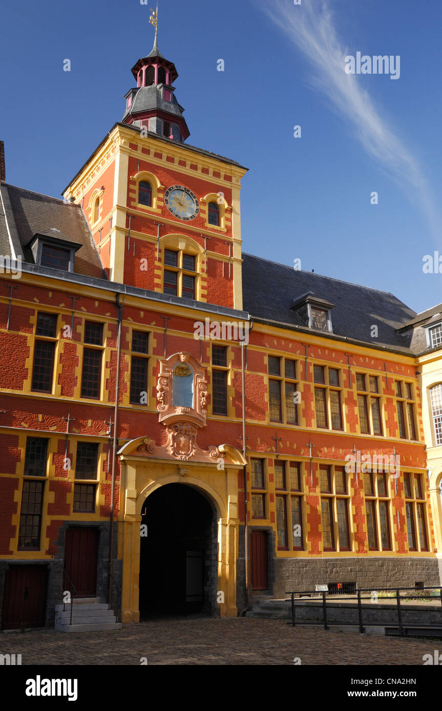 France, Nord, Lille, cour intérieure de l'Hospice Comtesse dans le quartier de Lille Banque D'Images