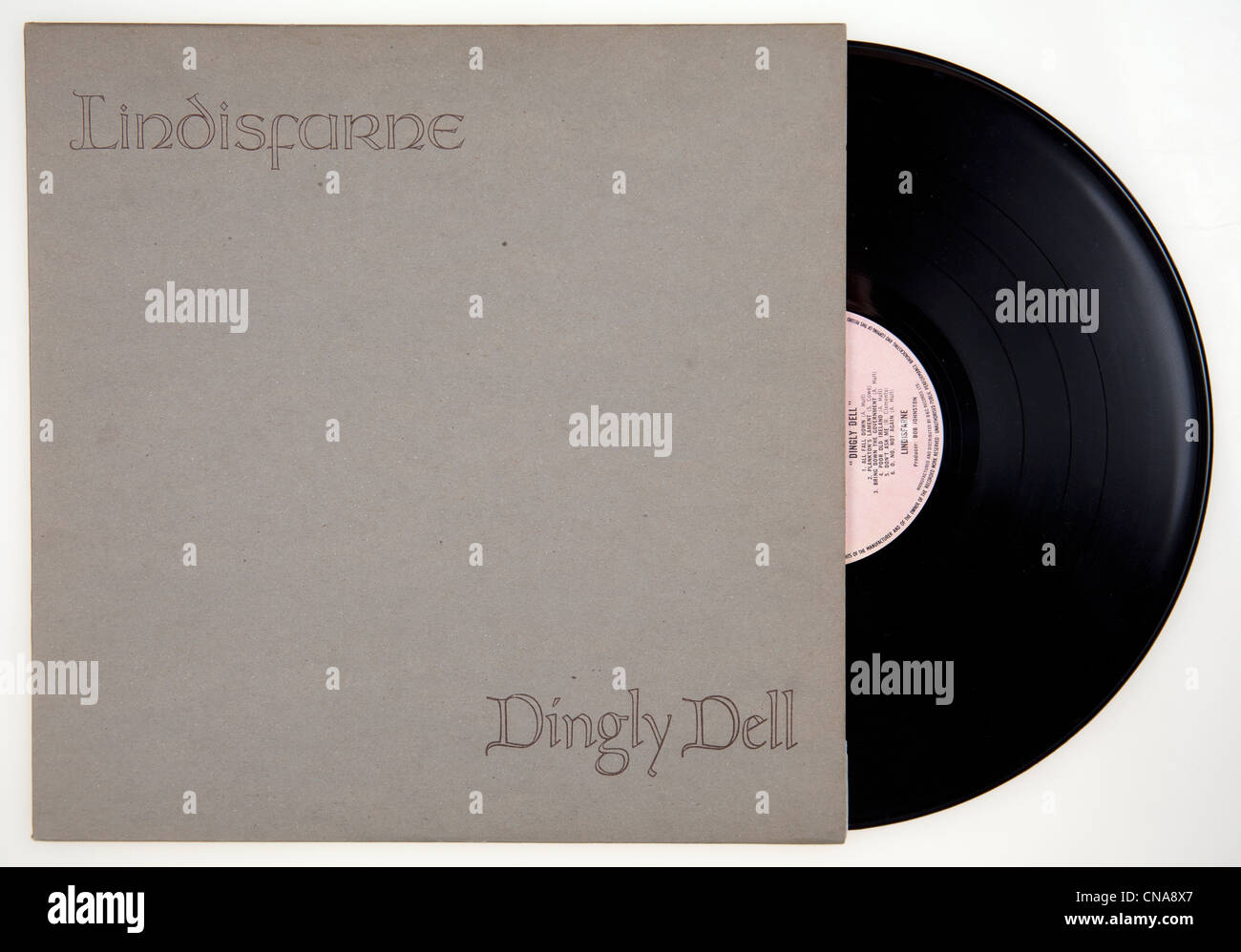 Couverture de l'album vinyle Dingly Dell par Lindisfarne, 1972 parution sur charisme Records Banque D'Images