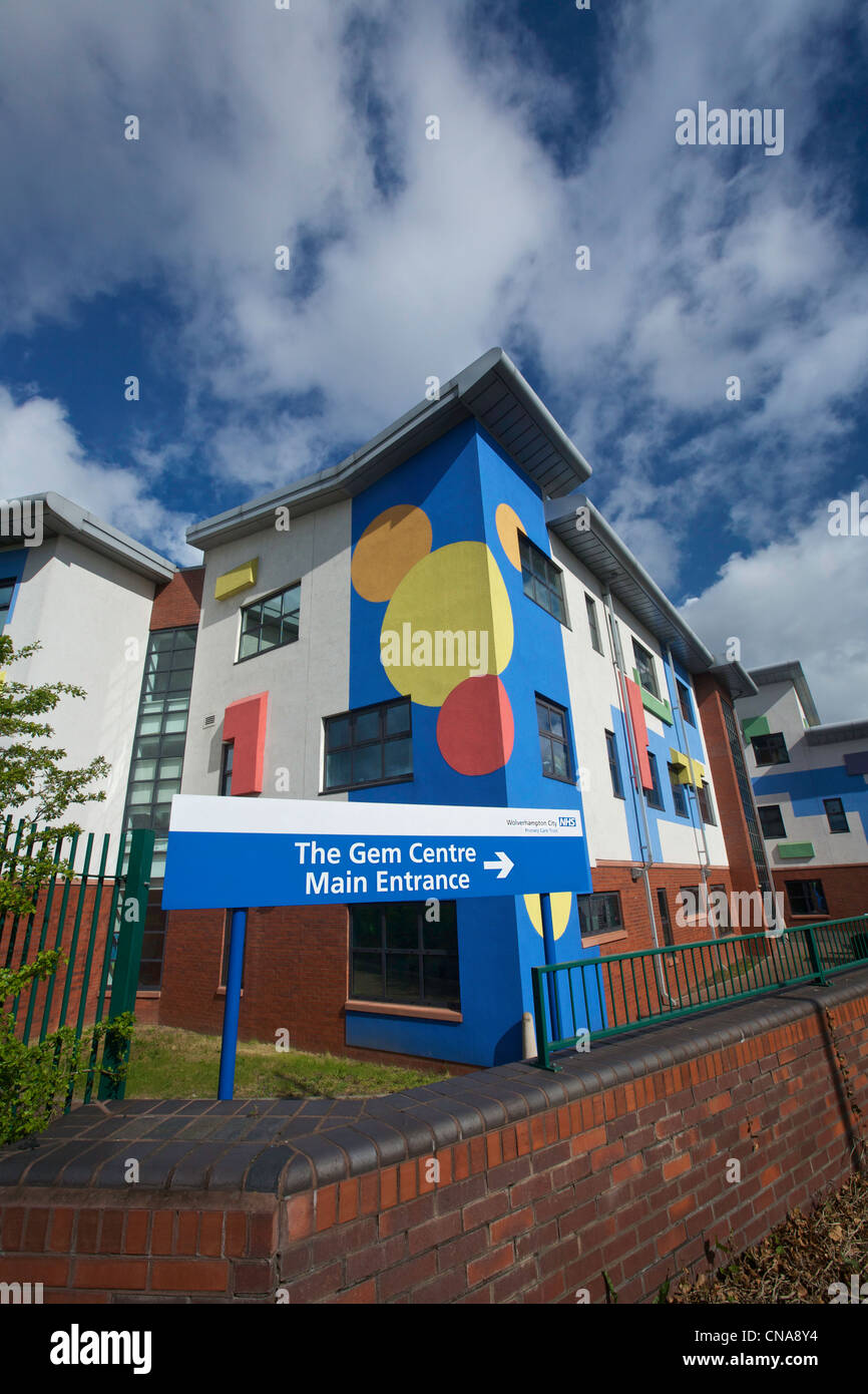 Le Centre Gem Wednesfield Wolverhampton West Midlands England UK Banque D'Images