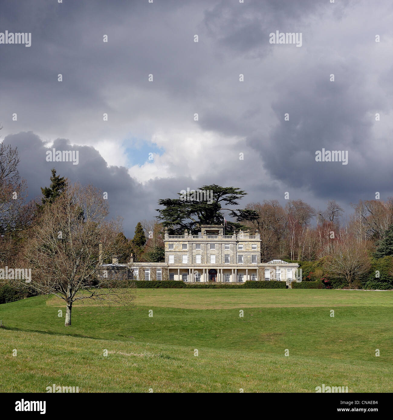 Manoir de Saint Hill, l'église de scientologie à East Grinstead, Angleterre Banque D'Images