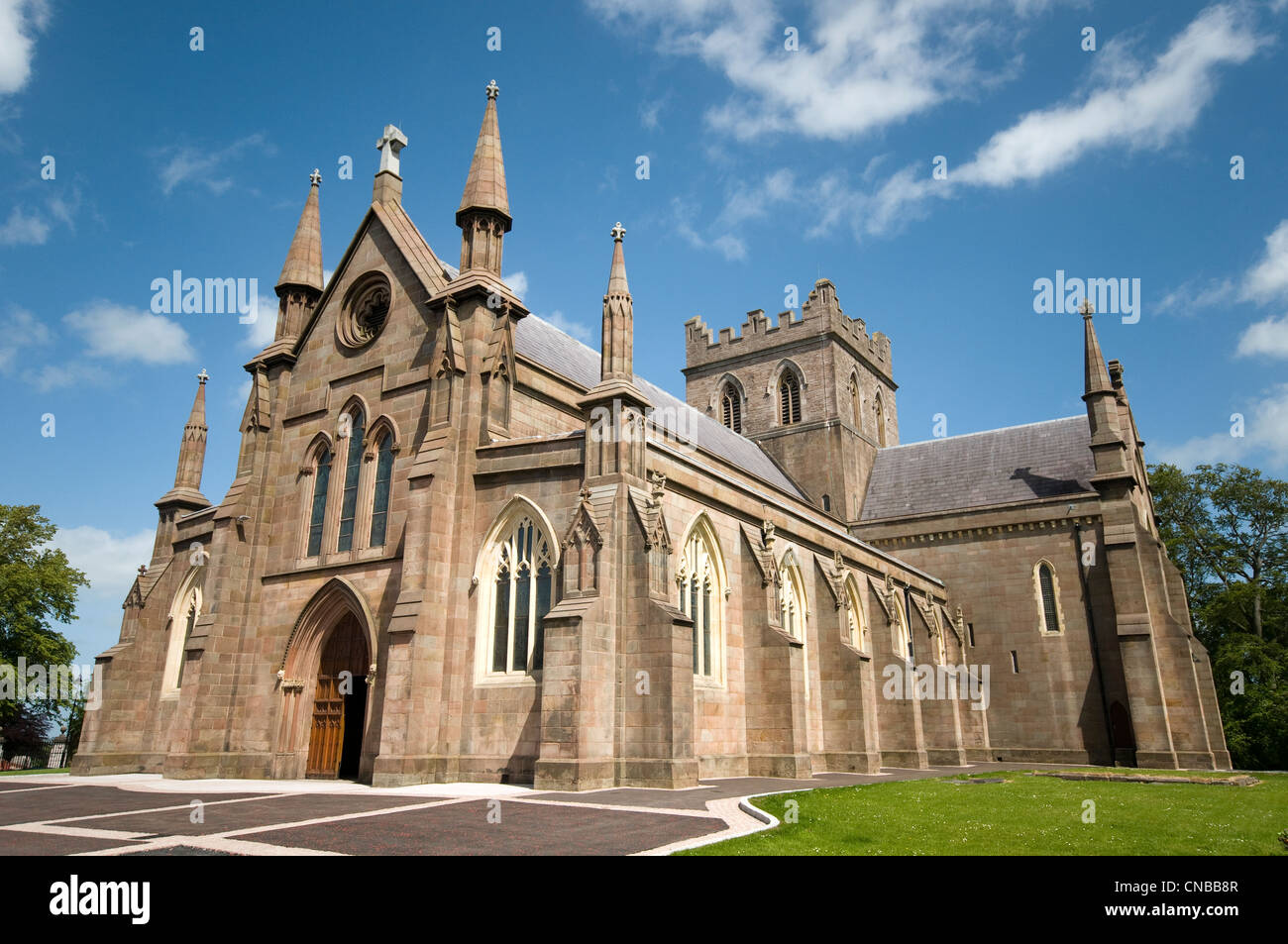 Royaume-uni, Irlande du Nord, county Armagh, Armagh, Saint Patrick's Church de Irleland cathédrale, érigée sur le site Banque D'Images