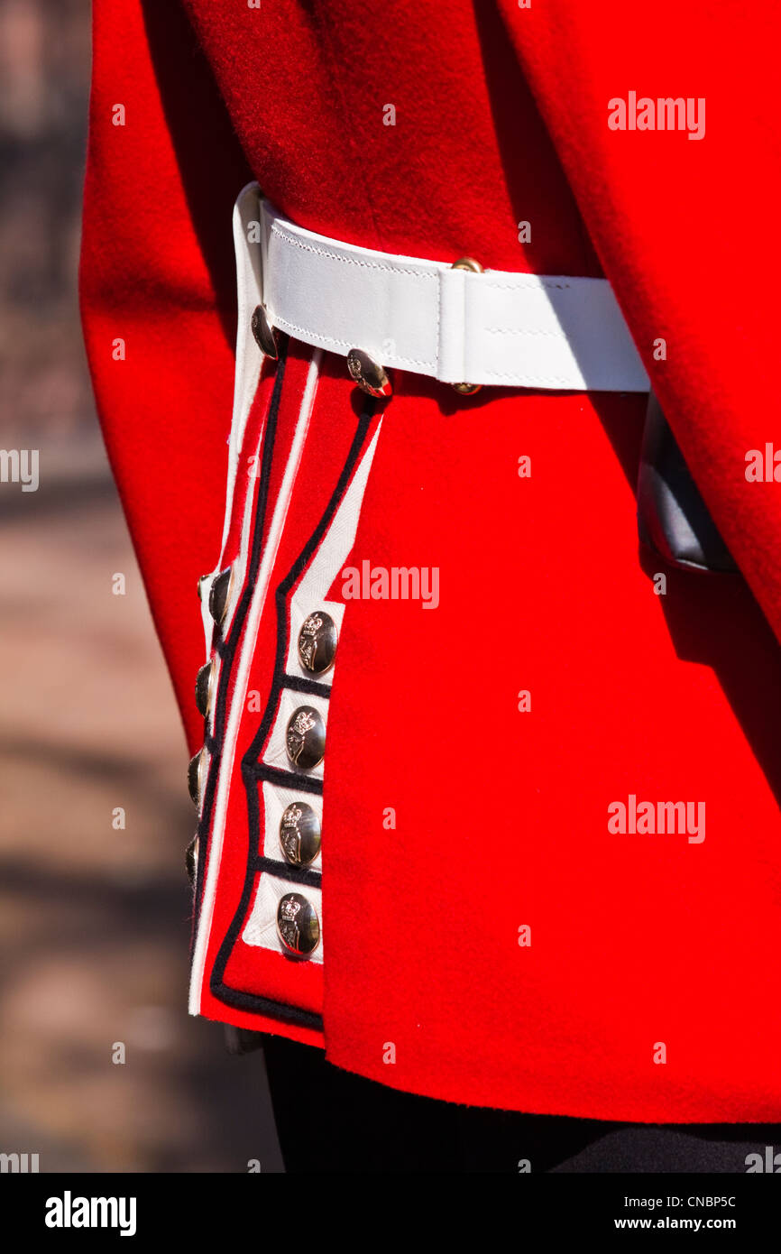 Guardsman irlandais à Clarence House Banque D'Images