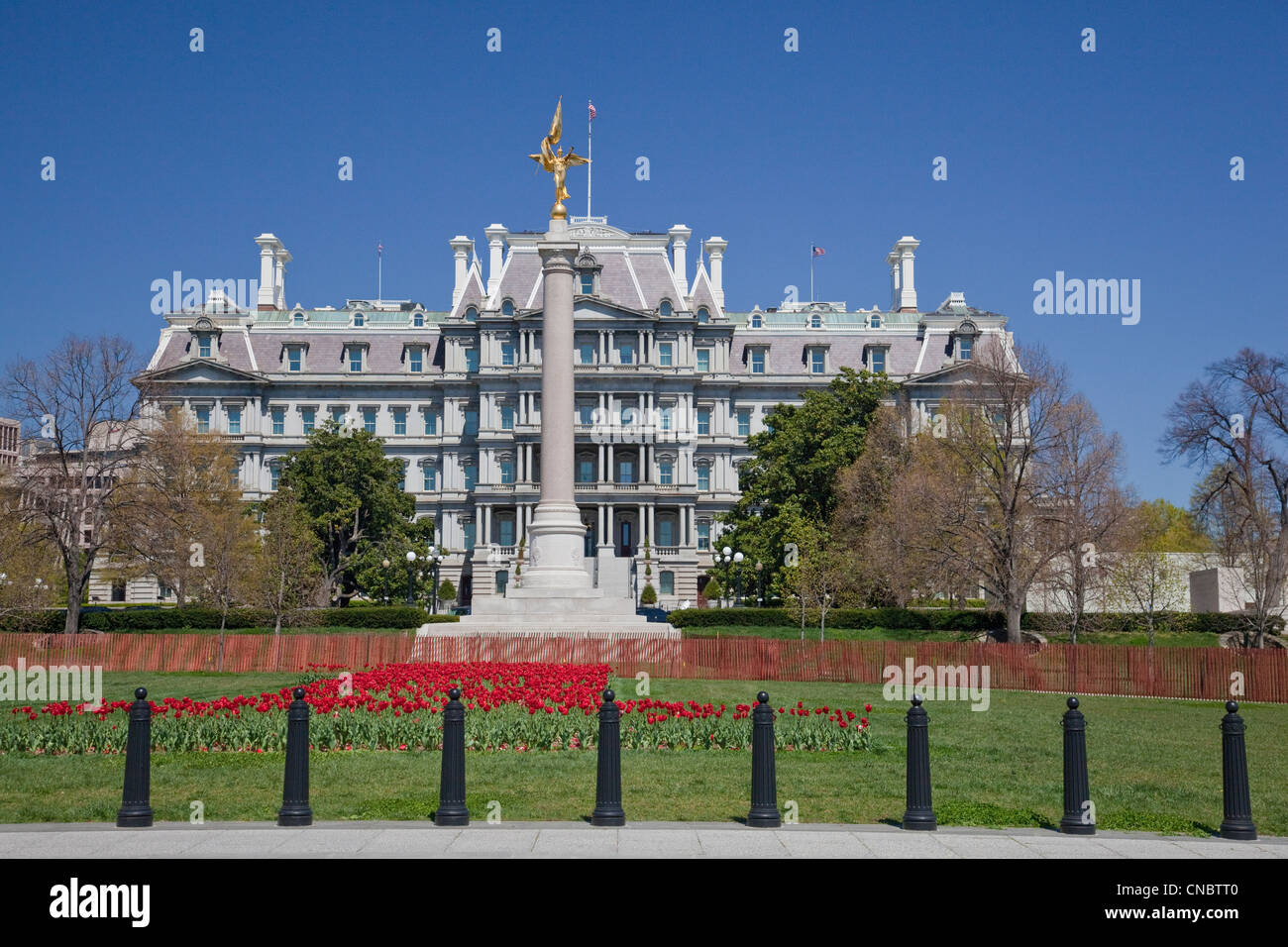 Washington D.C., capitale des États-Unis d'Executive Mansion ou Eisenhower Executive Mansion Banque D'Images