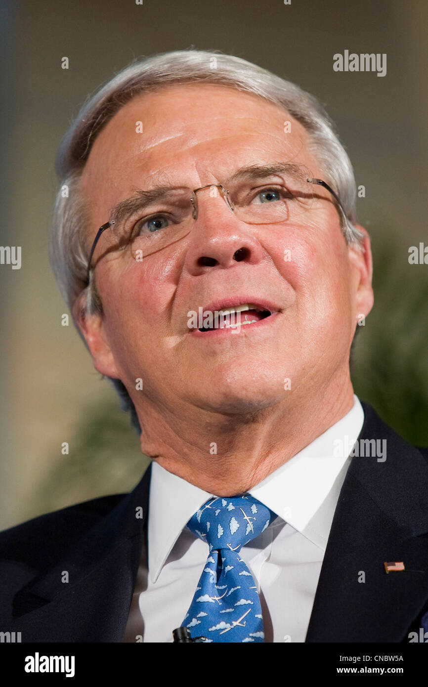 Allan McArtor, Président d'Airbus Americas. Banque D'Images