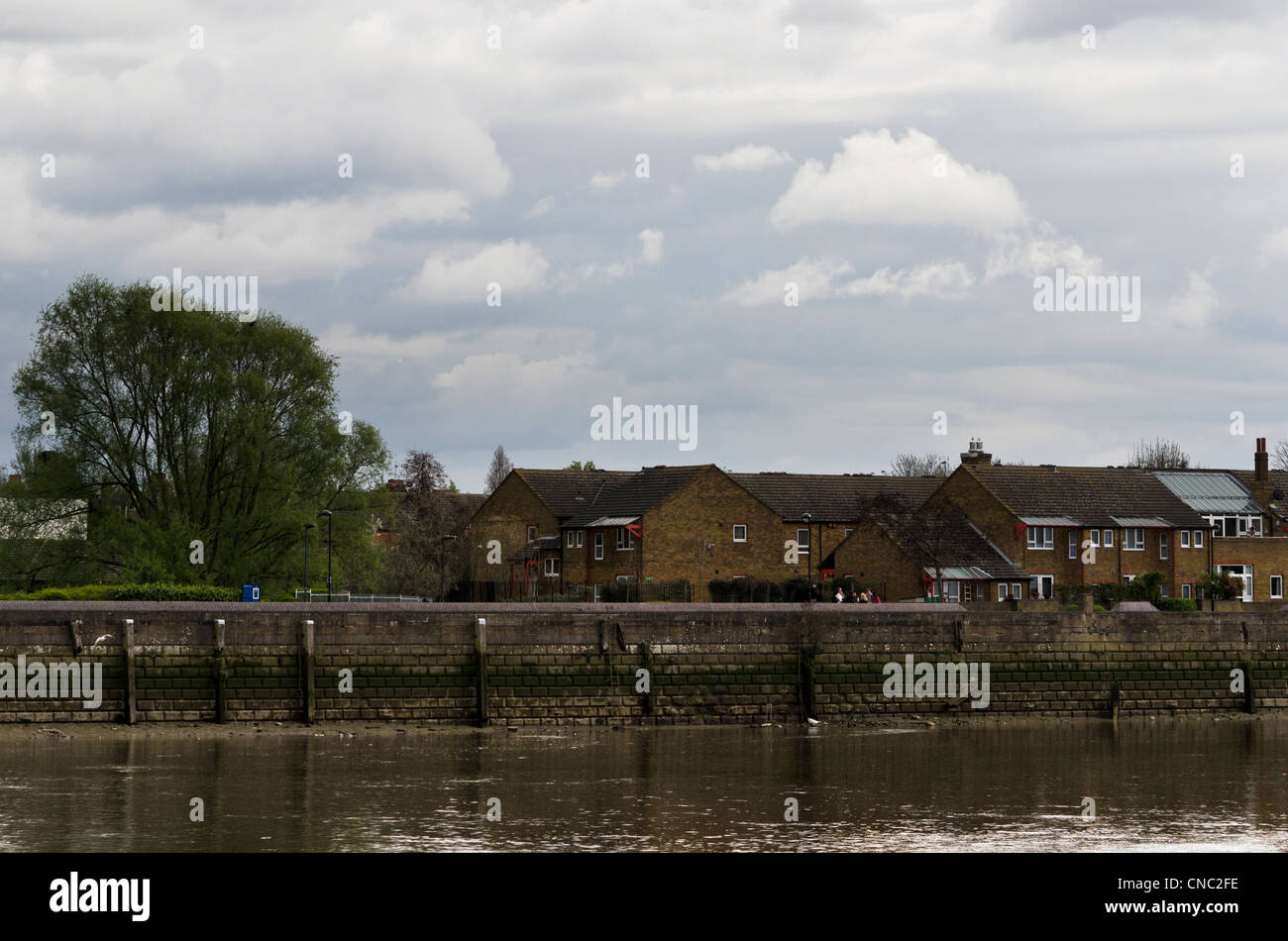 Rivière Thames Boat Race Londres Banque D'Images