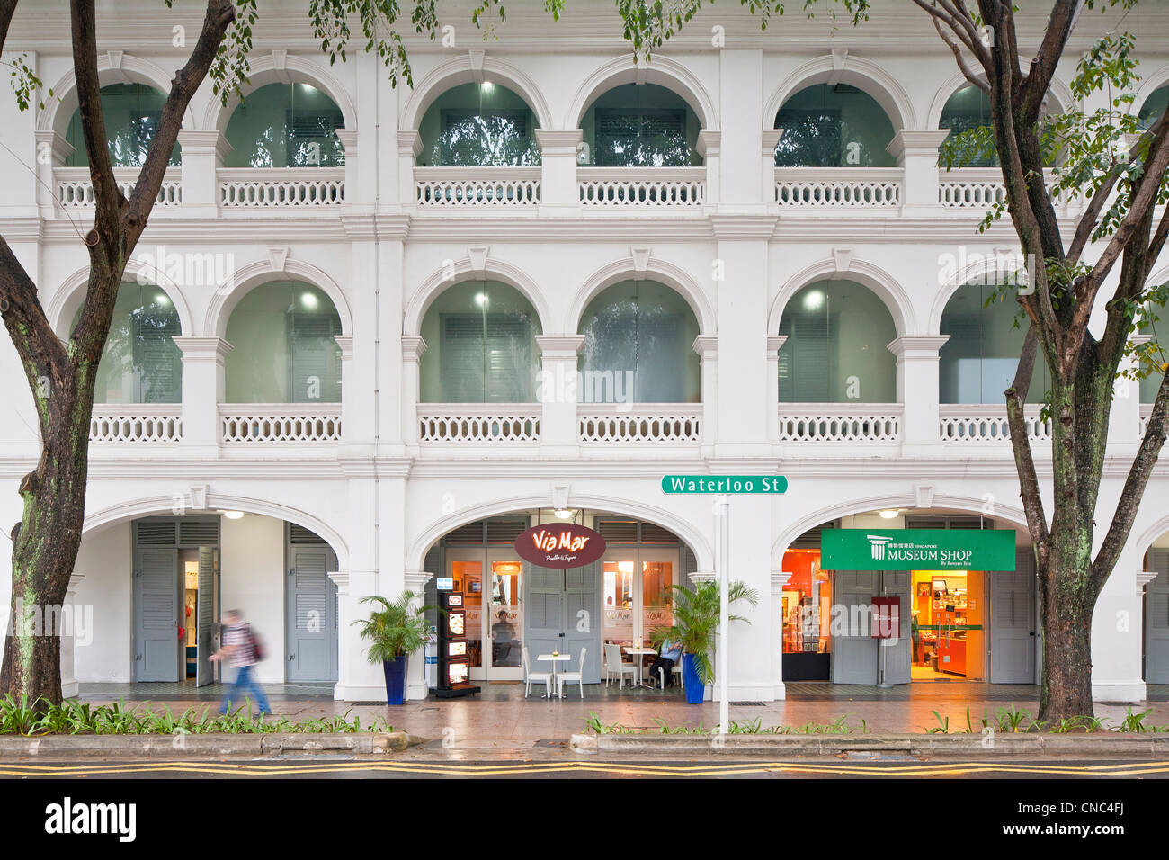 Singapour, Singapore Art Museum, un musée inauguré en 1996 Banque D'Images