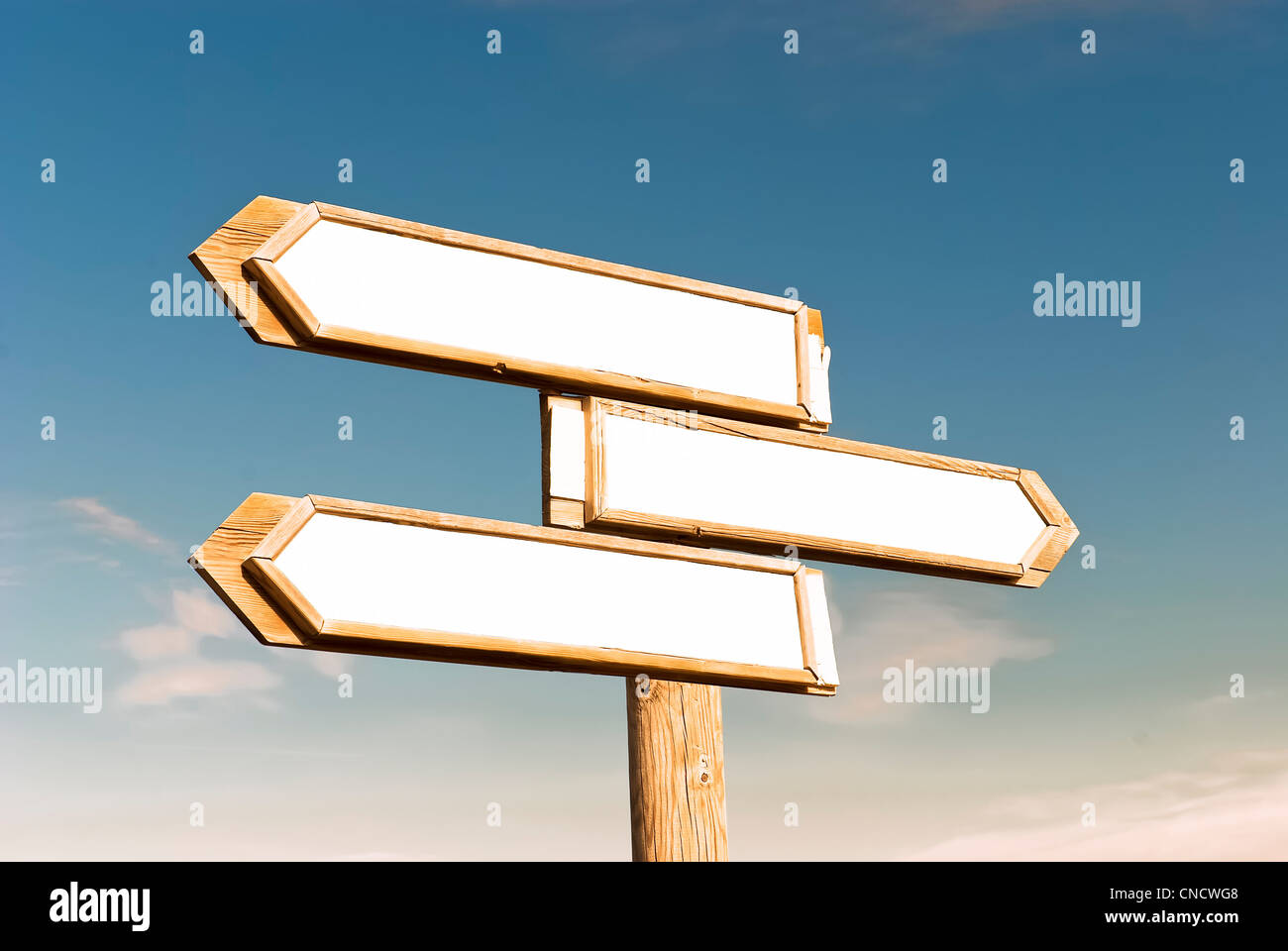 Trafic rural vierge trois chanter Banque D'Images