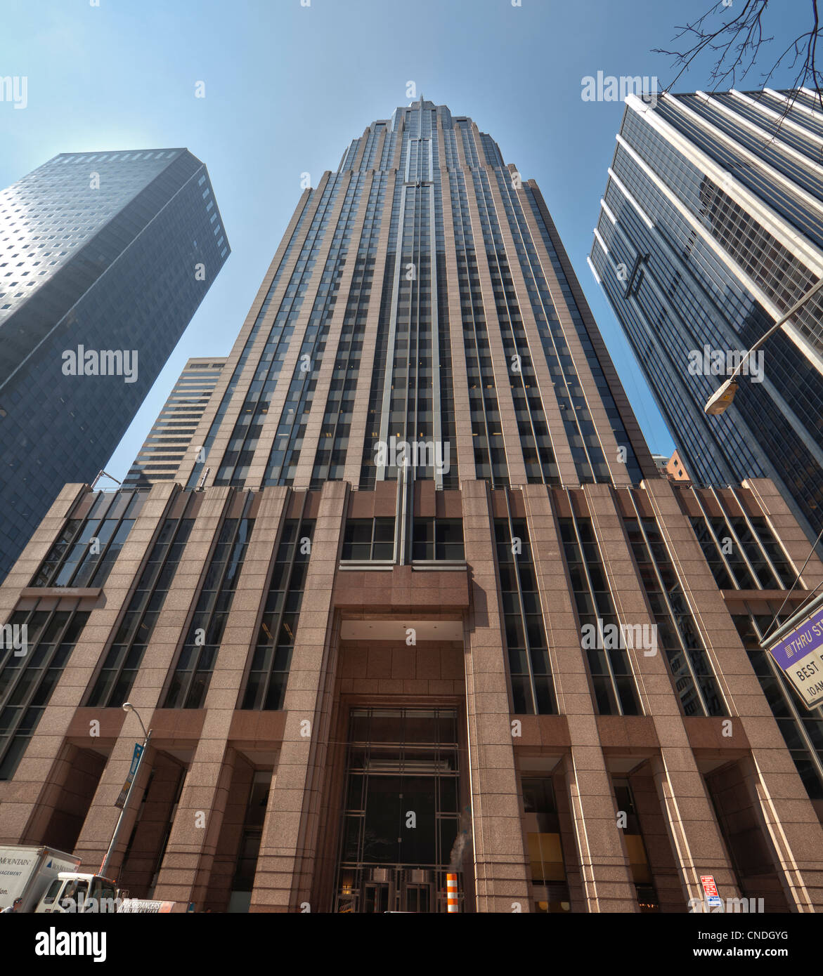 AmericasTower au 1177 Avenue of the Americas à Manhattan, New York City Banque D'Images