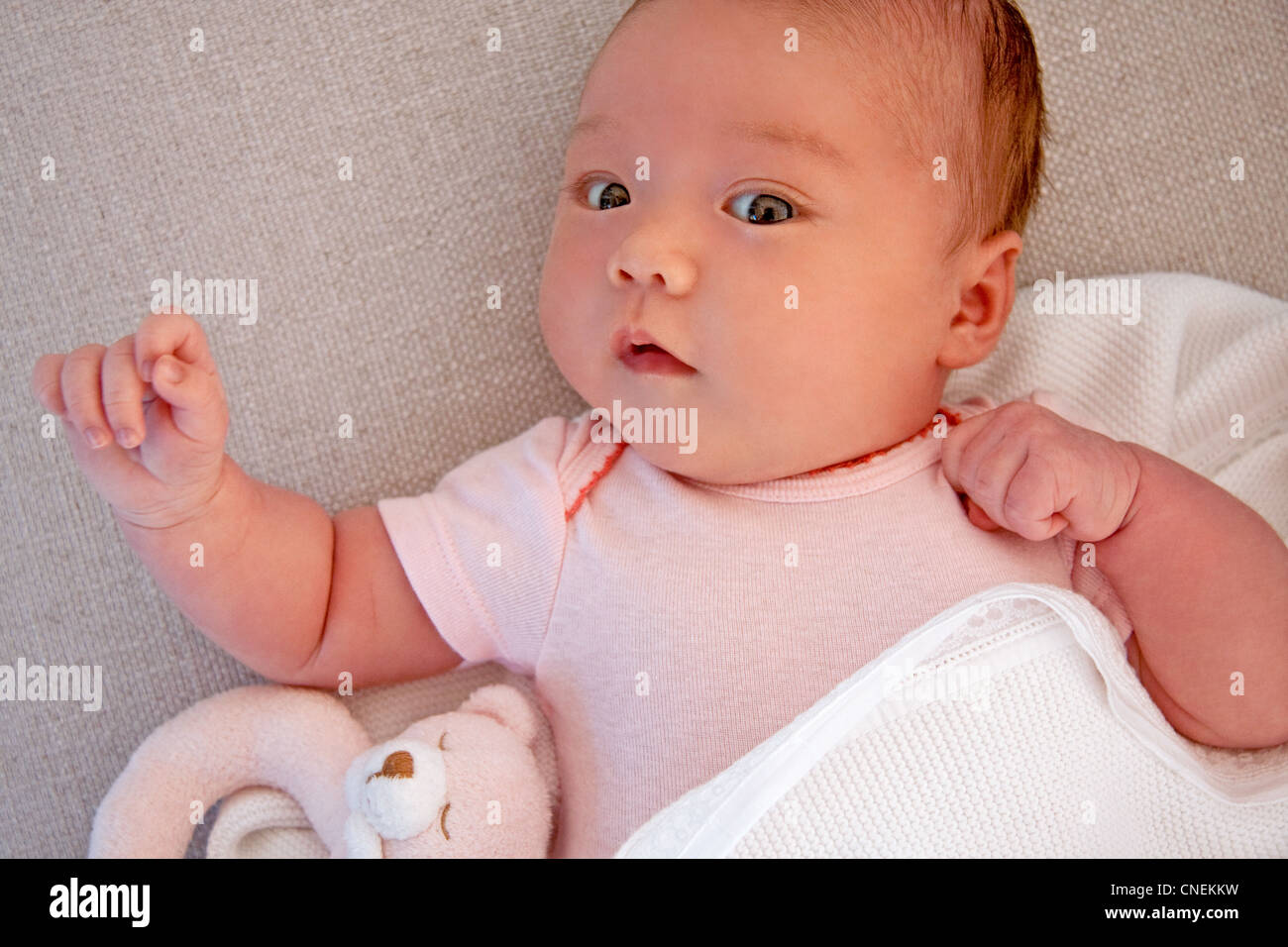 Naissance Bebe Fille Photo Stock Alamy