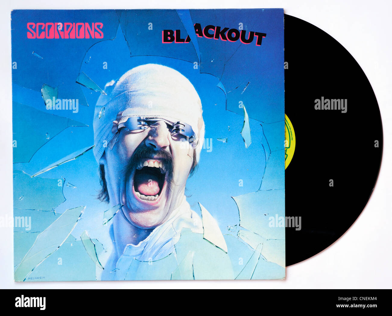 Scorpions album Blackout Banque D'Images