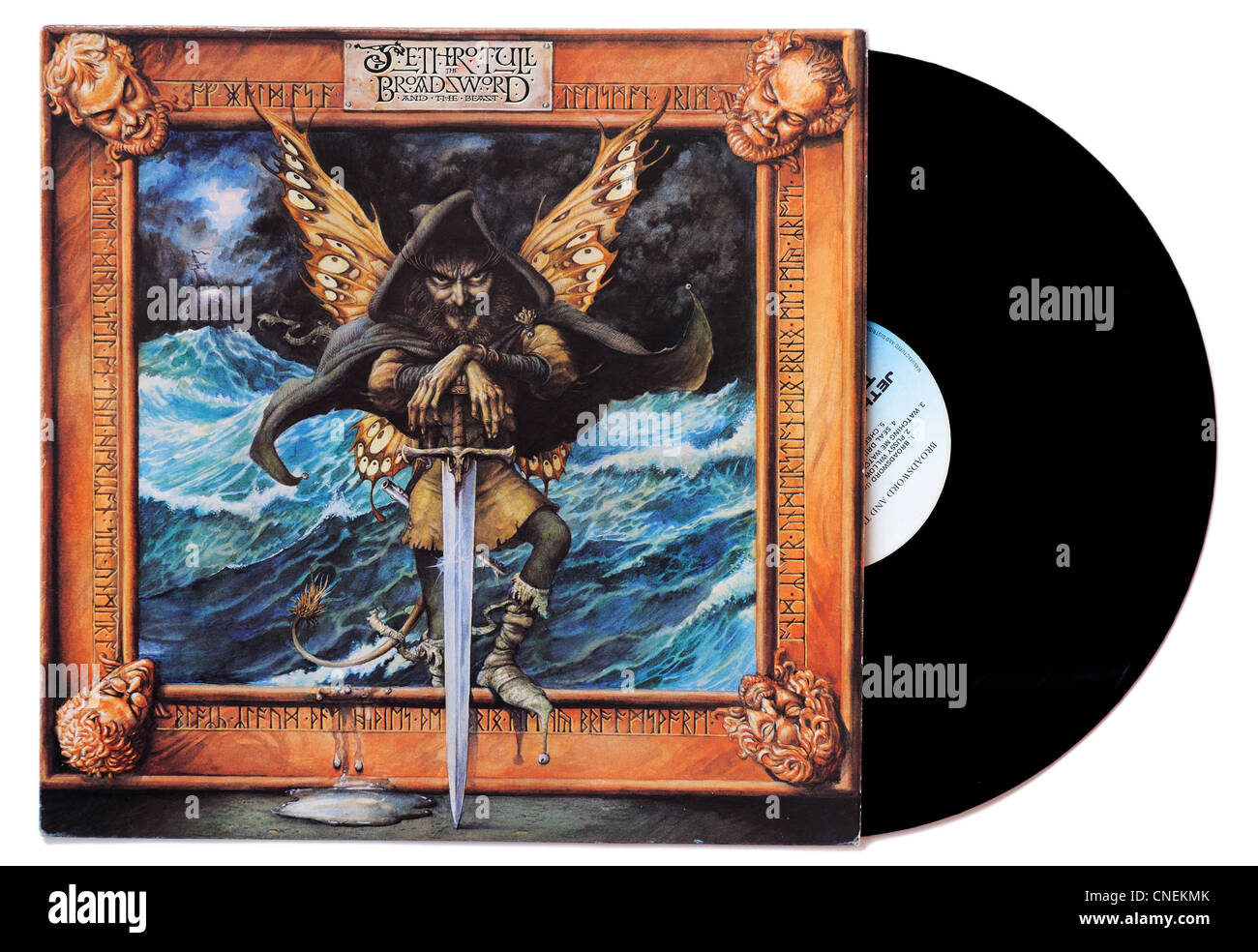 Jethro Tull Broadsword album Banque D'Images