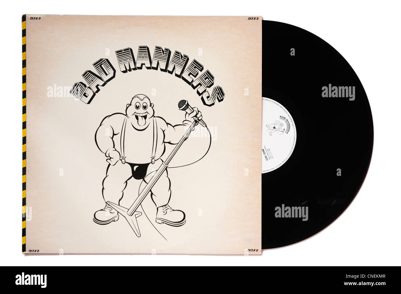 Album Bad Manners Banque D'Images