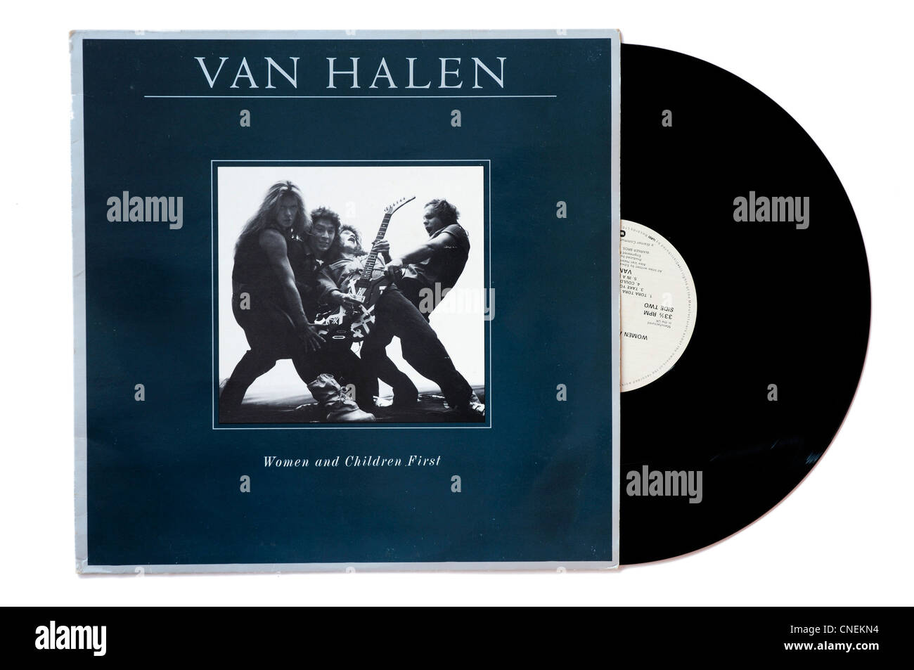 Van Halen Les femmes et les enfants d'abord album Banque D'Images
