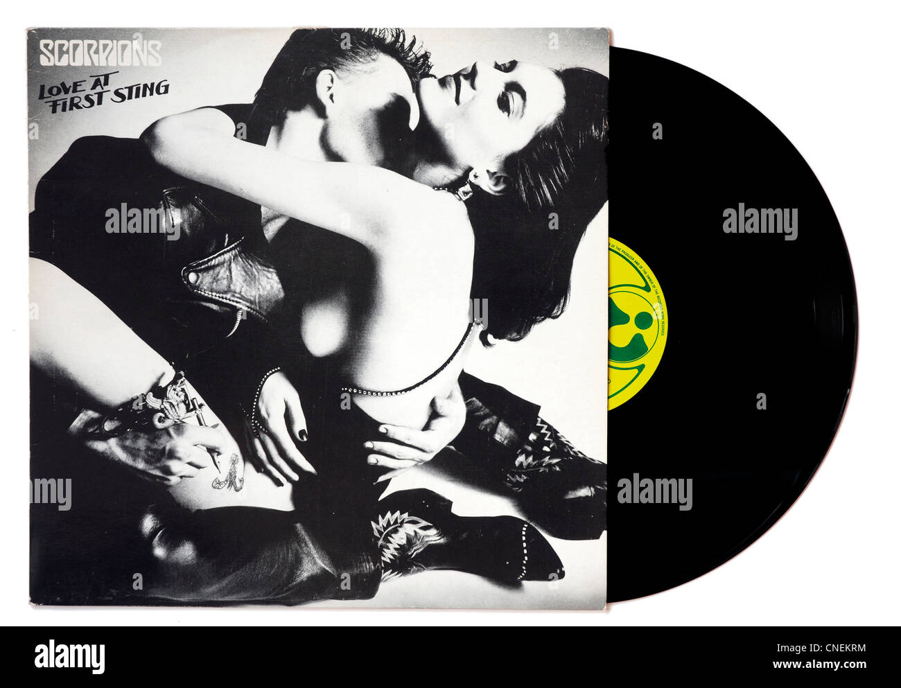 Scorpions Love At First Sting album Banque D'Images