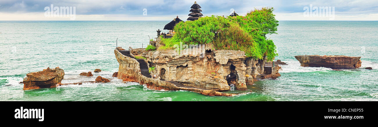 Temple de Tanah Lot. Tabanan. Bali Banque D'Images