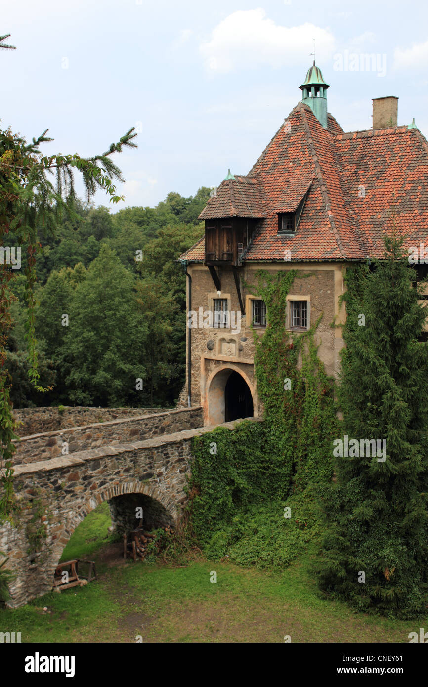 Château Czocha Banque D'Images