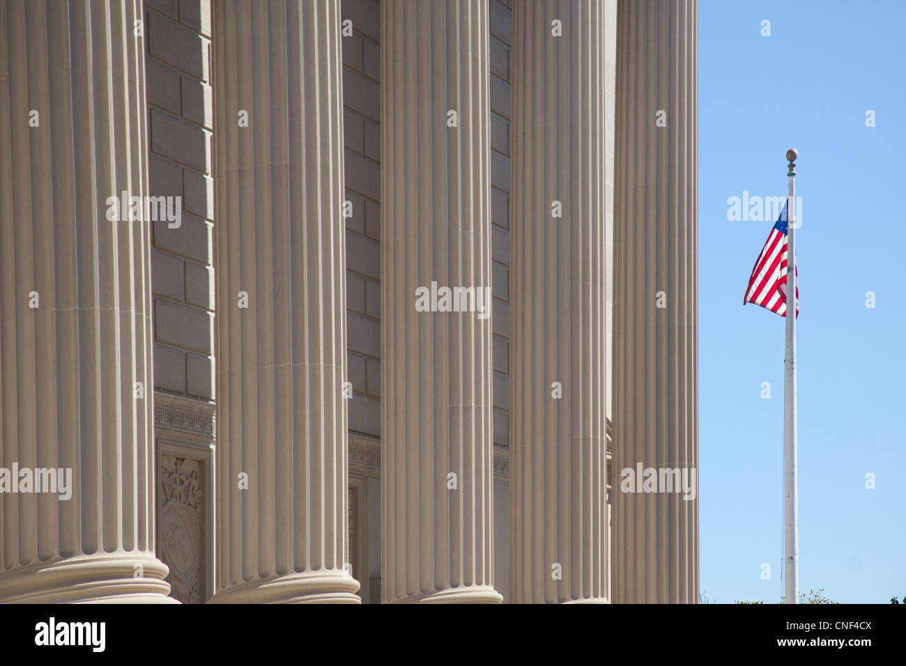 La Cour suprême de Washington DC Banque D'Images