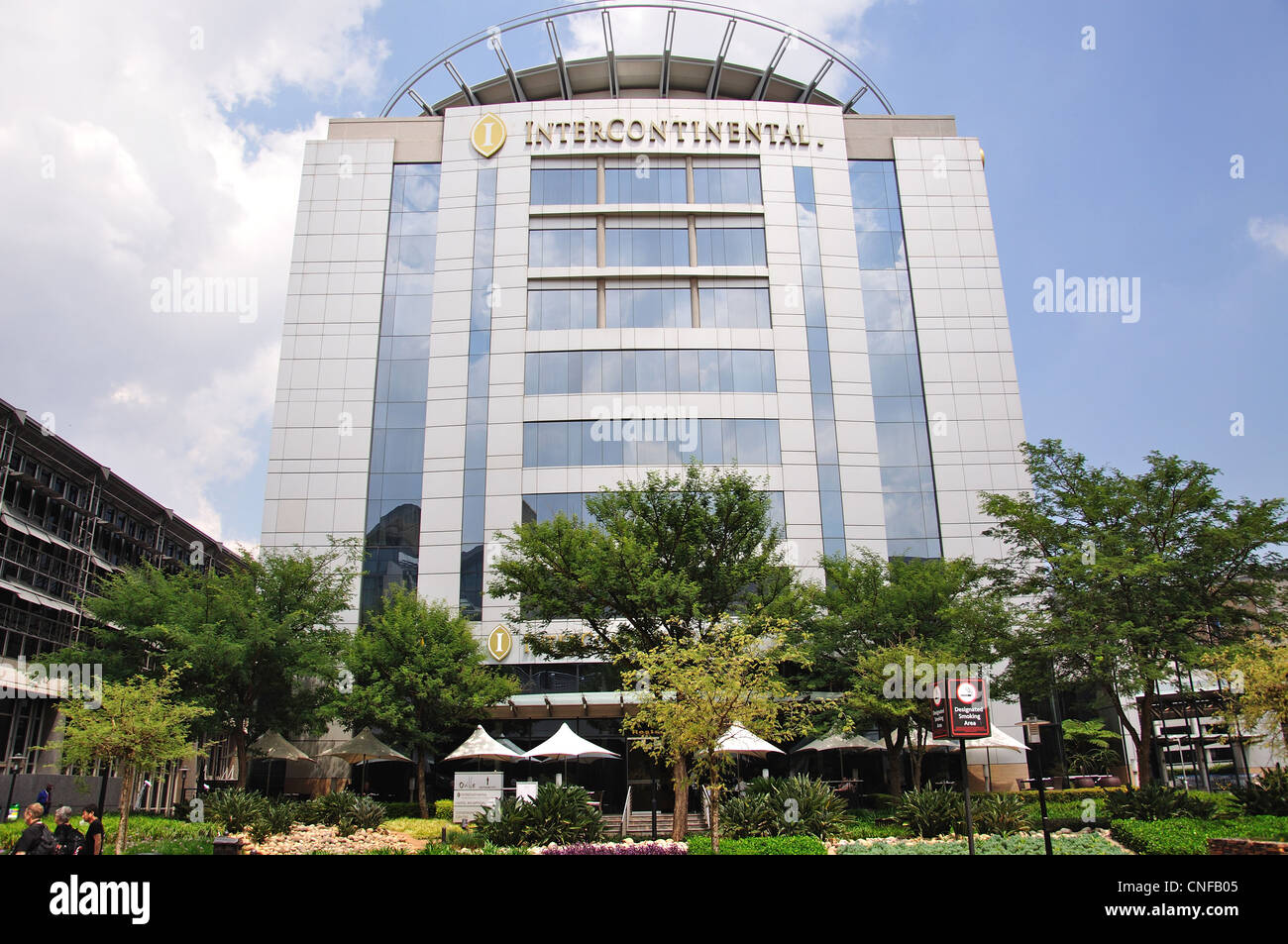 Intercontinental Hotel à l'aéroport international OR Tambo de Johannesburg, la Province de Gauteng, Afrique du Sud Banque D'Images