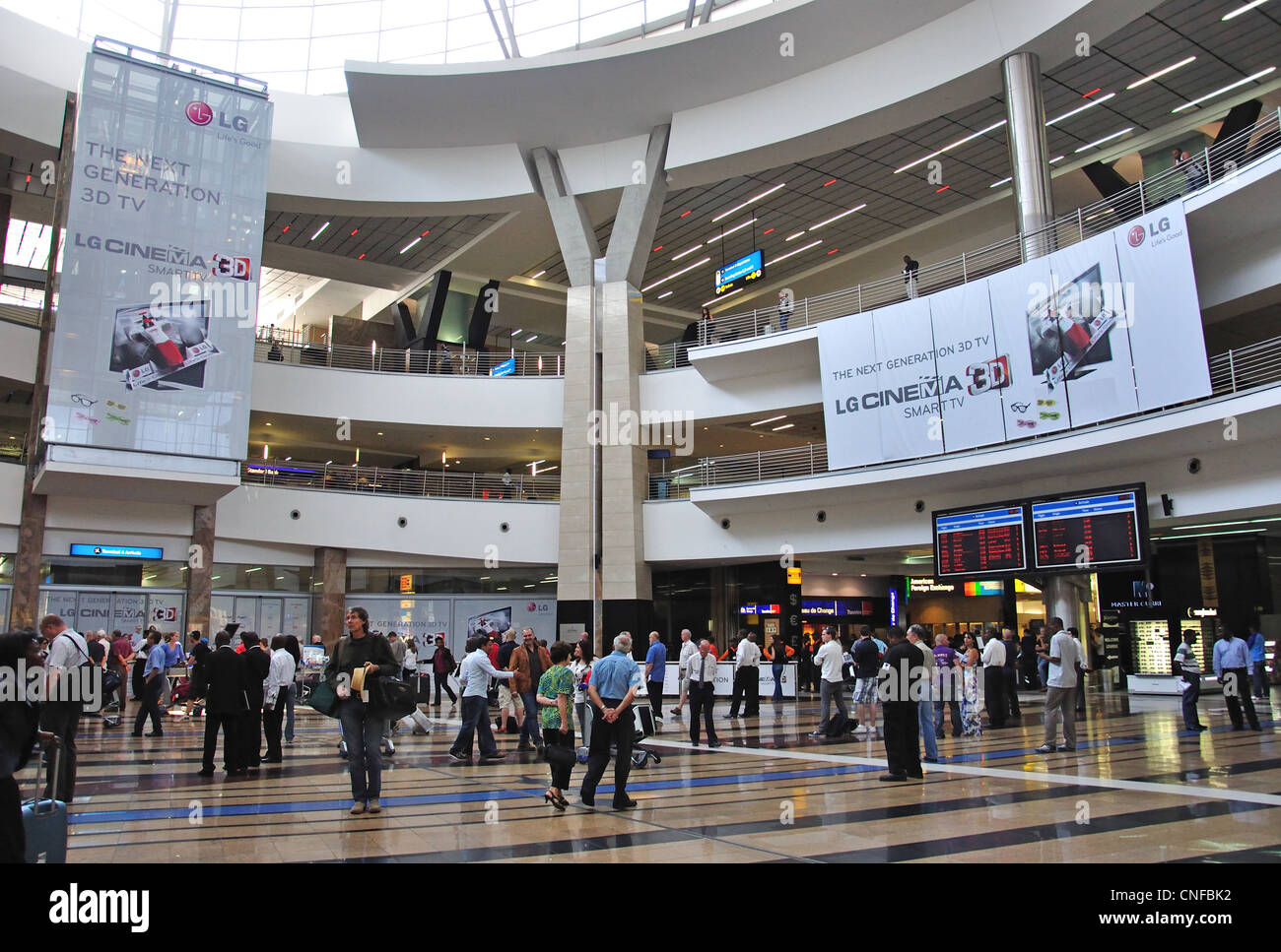 Hall Des Arrivees A L Aeroport International Or Tambo De Johannesburg La Province De Gauteng Afrique Du Sud Photo Stock Alamy