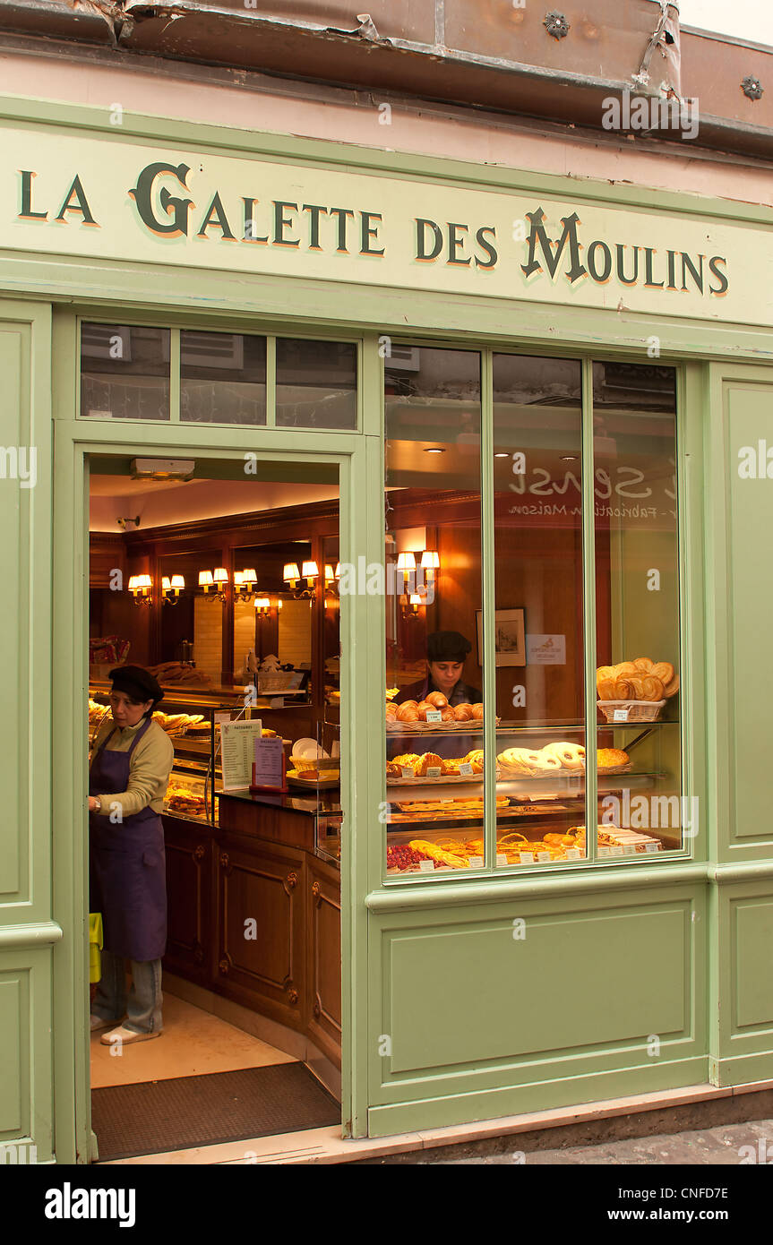 Pâtisserie à Montmartre Banque D'Images