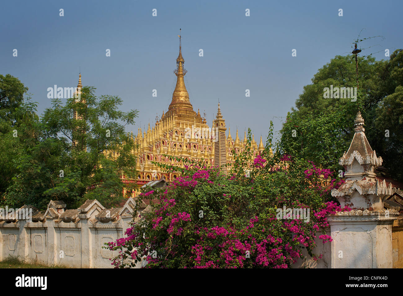 Thanboddhay Paya, Monywa, Birmanie. Le Myanmar. Thambuddhei Banque D'Images
