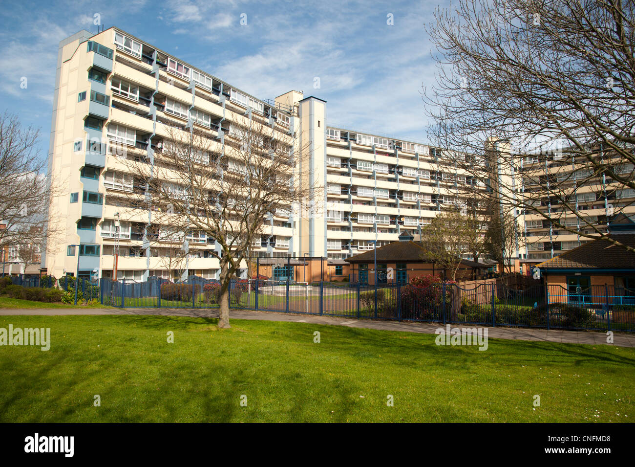 Conseil de développement du logement social en milieu urbain Banque D'Images