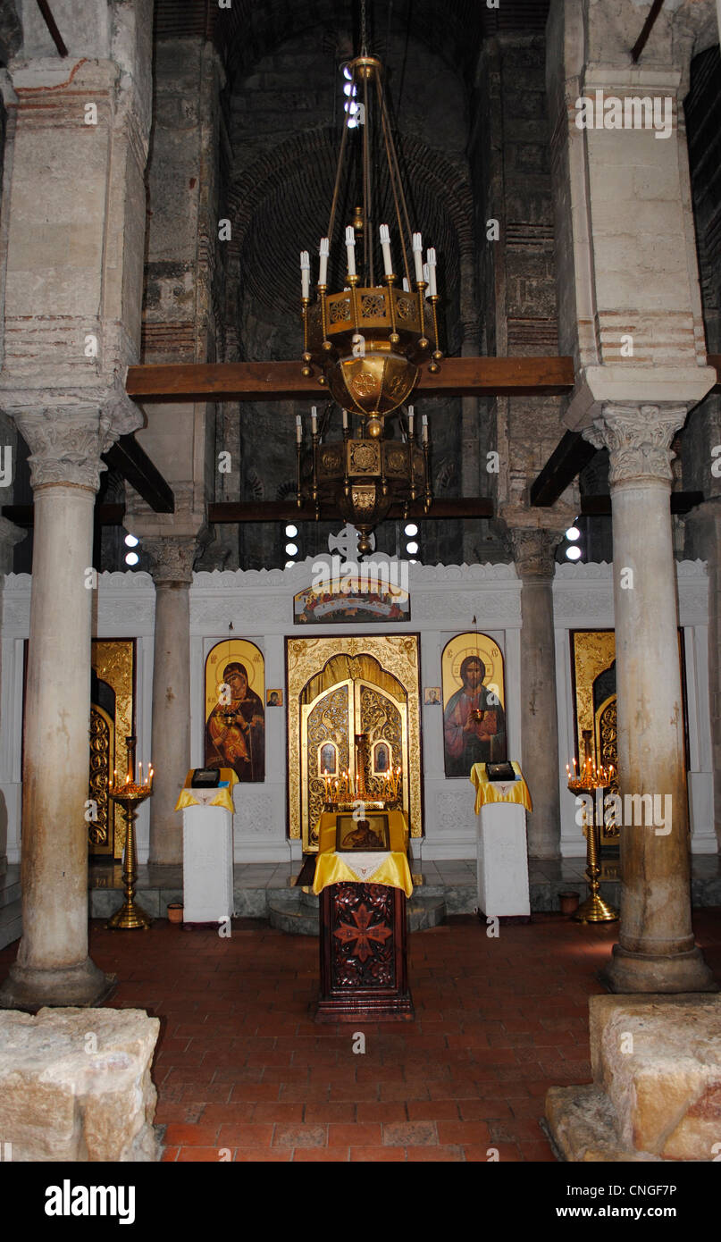 L'église byzantine de Saint-Jean-Baptiste. 8e siècle. Kertch. République autonome de Crimée. L'Ukraine. Banque D'Images