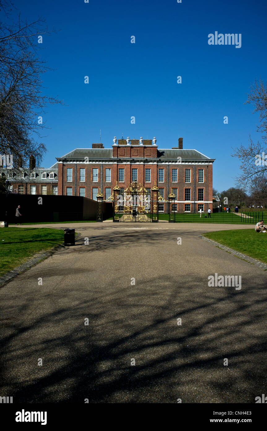 Le palais de Kensington, Kensington Park Banque D'Images